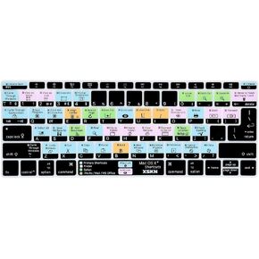 XSKN MAC OS X Shortcuts Keyboard Skin Cover is Compatible with Both of MacBook 12 Inch Model A1534 and New MacBook Pro 13.3 Inch Model A1708 Without Touch Bar Released 2016 (US&EU Common Version)