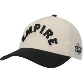 Bioworld Star Wars Empire Men’s White & Black A-Frame Snapback Hat