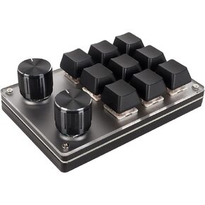Red Switch Macro Keyboard Ergonomic Customized Knobs USB Mini Keypad for PC (4 Keys)