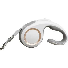 Marchul Retractable Dog Leash-Up to 70lb, 16 ft Dog Walking Leash for Small Medium Dogs, 360° Tangle Free(16ft, Brown)