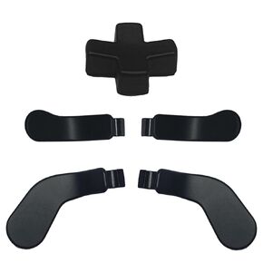 5 in 1 Metal Replacement Parts for Xbox Elite Controller Series 2,Elite Controller Paddles for Elite 2 Controller D-Pad for Elite 2 Core, Accessory Replacement Parts for Xbox Controller Elite(Black)
