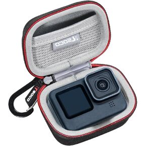 RLSOCO Carrying Case for GoPro HERO12 / HERO10 / HERO13 / HERO9 / HERO11 & DJI Osmo Action 5 Pro/Action 4 Waterproof Action Camera (Case Only)