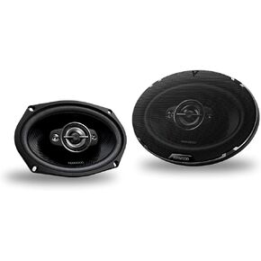 Kenwood KFC-6988RS 6" x 9" 4-Way Car Speakers – 670W Peak Power, Polypropylene Woofer Cone, Balanced Dome Tweeter, Acoustic Sound Harmonizer