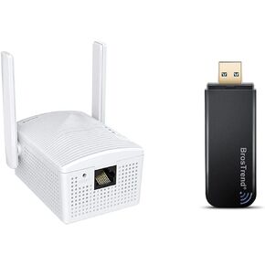Bundle BrosTrend 1200Mbps USB WiFi Network Adapter for Laptop BrosTrend AC1200 Ethernet-2-WiFi Universal Wireless Adapte BrosTrend 1200Mbps USB WiFi Network Adapter for Laptop