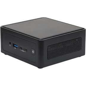 NUC BOX-125H Mini PC, Intel Core Ultra 5 Processor, Intel AI Boost, Triple Storages, 4K Quad-Display, DDR5 5600 up to 96GB, 2.5G Dual LAN, Wi-Fi 6E, 5 USB, Thunderbolt™ 4, Arc Graphics