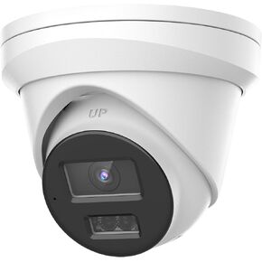 12MP PoE IP Turret Security Camera Outdoor Wide Angle 113 Degree 98Ft IR Night Vision, IP67, Built-in Micro-SD Slot, Plug and Play with Hik-vision K and M Series 12MP NVR, Compatible with Blue Iris