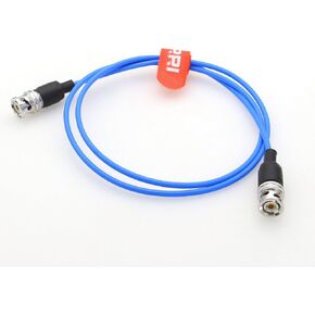DRRI Low Noise 3-Slot Male Triax to 3-Slot Male Triax Cable for MIL-STD-1553 Systems