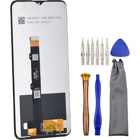 Complete Screen LCD Digitizer Touch Assembly Replacement for Motorola Moto G50 Motorola Moto G50 XT2137-1 XT2137-2 Black 6.5"
