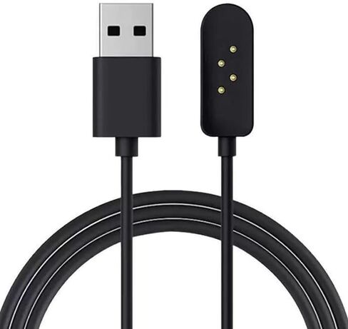 X6 Bone Conduction Headphone Charger, 4pin for DEMICEA LibreRun X6 Open Ear Sport Headphones Bone Conduction Charger Magnetic Charging Cable (Black) in Saudi Arabia