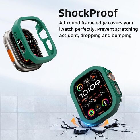 2 حزمة [لا يوجد شاشة واقي] مصد من Apple Watch SE/Series 6/5/4 40mm ، غطاء مصدٍ رفيع النحيف ، إطار واقٍ من الكمبيوتر الصلب All-Around Edge لإكسسوارات IWatch 40mm ، Clear in Saudi Arabia