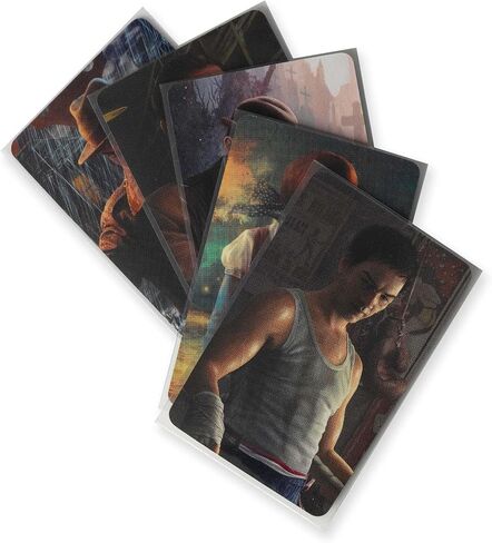 Vault X Narrow (Catan) Board Game Sleeves for Cards of 54x80mm Protect, Preserve with Non-PVC Anti-Static Fitted Sheath (60pcs) in Saudi Arabia