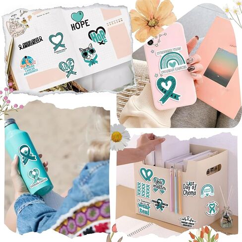 Love and Care Childhood Autism Stickers,50PCs,Autism Laptop Decals Gift Toddlers Teens Girls Cute Cool Kawaii Tools Decorations DIY,Stickers for Hydro Flask in Saudi Arabia