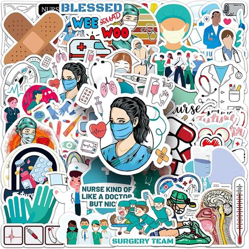 Love and Care Childhood Autism Stickers,50PCs,Autism Laptop Decals Gift Toddlers Teens Girls Cute Cool Kawaii Tools Decorations DIY,Stickers for Hydro Flask in Saudi Arabia