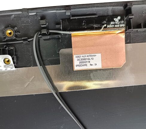 Replacement Laptop LCD Cover Back Rear Top Lid for Lenovo ideapad 320 15 with Antenna and LCD Cable 5CB0N86313 5CB0N86327 (Silver) in Saudi Arabia