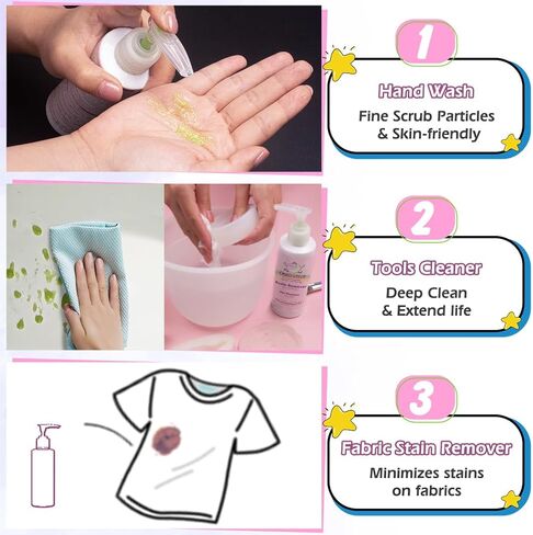 Resin Cleaner Epoxy Remover with Refill Set 10oz 300ml in Kuwait