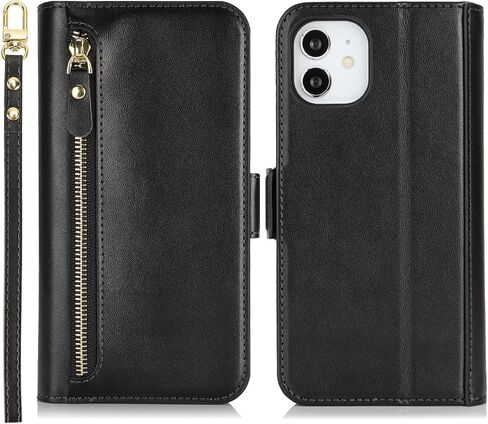 للحصول على محفظة iPhone 11 مع حامل البطاقة ، للحصول على محفظة Case iPhone 11 للنساء اللواتي يعانين من الحامل ، PU GEATHENT MAGNECT SHIPPER SHIPPER STRAP FLIP FLIP PHONE in Kuwait