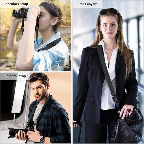 Adjustable Shoulder Straps, Universal IPad lanyard, Silicone Padded Camera Strap with Quick Release Buckle, Comfort Neck Strap for Cameras, iPads, Tablet Case, Binoculars (Royal Bule) in Saudi Arabia