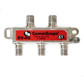 SV-4G Commscope Coaxial 5-1000Mhz 4-Way Splitter