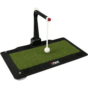 PGM Golf Swing Trainer - 2.0 Golf Training Equipment with 5 Adjustable Height - Pure Path Golf Swing Practice Mat Training Aid - Golf Swing and Hitting Trainer for Indoor Outdoor Home