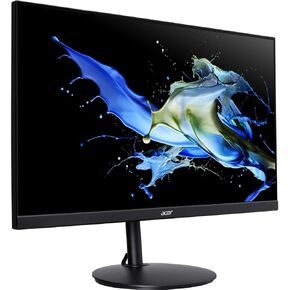 شاشة Acer CB272 bmiprx مقاس 27 بوصة عالية الدقة (1920 × 1080) IPS Zero Frame الاحترافية للمكتب المنزلي مع مزامنة AMD Radeon Free Sync، حامل قابل لضبط الارتفاع مع إمالة ومحور | شاشة ومنافذ HDMI وVGA ومكبرات الصوت in Kuwait