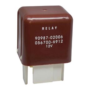 Relay 90987-02006 056700-6912, 12VDC 4Pins Automotive Relay - Plug-in Installation Compatible for Toyota Lexus Corolla RAV4 Camry Highlander