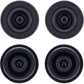 4pcs Rubber Grease Cap Compatible with Dexter EZ Lube Trailer Axle, Trailer Dust Cap Rubber Bearing Dust Cap for Axles Dexter 85-1, 085-001-00, Tiedown Engineering 88174, AL-KO 085-016-0