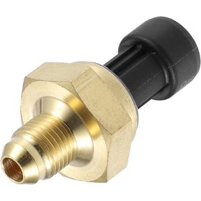 Motoforti Pressure Feedback Sensor, for Ford for Powerstroke Diesel 6.0L 2005-2010, Aluminum Alloy, 1850352C1 1850352C2 5C3Z-9J460-B 1850352, Gold Tone Black
