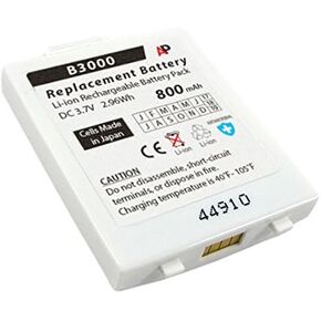 Artisan Power White Replacement Battery for Vocera Communications Badge B3000, B3000E, B3000N, 230-01977, 230-01925 | 3.7V, 800 mAh Battery| Vocera Accessories | Vocera Battery