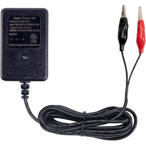 Battery Charger, 12V 1A Portable Lead Acid Battery Smart Charger With Alligator Clips