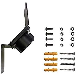 EVSE EV PHEV Charger Plug Angle Nozzle Dock Holster Holder for SAE J1772 Electric Vehicle with Cable Organizer Hook Screws