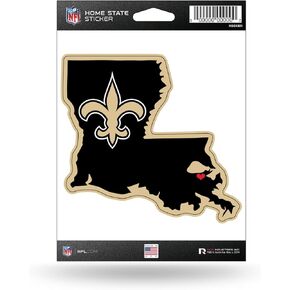 NFL Rico Industries Home State Sticker 5" x 7" Home State Decal
