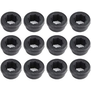Qii lu Rear Camber Bushing, 12pcs Lower Control Arm Rear Camber Bushings Fits for Skunk2 EG EK DC