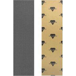 Black Diamond Sheet of Skateboard Grip Tape 9" x 33" (Grey)