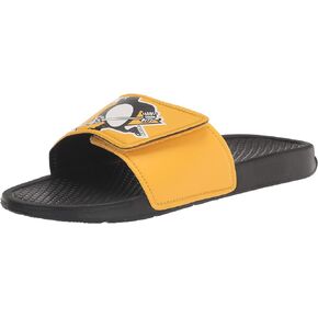 FOCO Men's Cropped Big Logo Shower Sport Flip Flops Sandals Slides