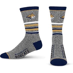 For Bare Feet Men's NFL 5 Star Marbled Crew Sock, 1 Pair