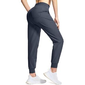 بنطال TSLA للسيدات للمشي لمسافات طويلة في الهواء الطلق، خفيف الوزن وسريع الجفاف، بنطال رياضي للجري مع جيوب in Kuwait