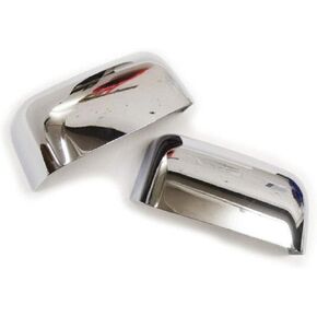 Chrome Side Mirror Cover Top Half Super Duty for Ford F-250 F-350 F-450 F250 F350 F450 2008-2016