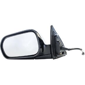 Dependable Direct Right Passenger Side Unpainted Non-Heated Folding Power Operated Door Mirror for Honda Accord (Sedan Only) (1998 1999 2000 2001 2002) HO1321125