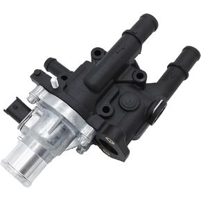 25189437 Engine Coolant Thermostat Housing Assembly for 2009 2010 2011 Chevy Chevrolet Aveo Aveo5 2009 Pontiac G3 G3 Wave 1.6L 96984102 15-81766