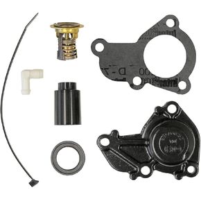 Outboard Thermostat & Housing Kit compatible with Mercury Mariner 40 50 55 60 hp 2-Stroke replaces 850055A2
