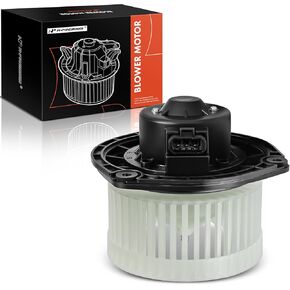 A-Premium HVAC Heater Blower Motor Assembly Compatible with Buick, Cadillac, Oldsmobile & Pontiac Vehicles - LeSabre/DeVille/Bonneville 2002-2005, Seville 2003-2004, Aurora 2002-2003 - Front Side