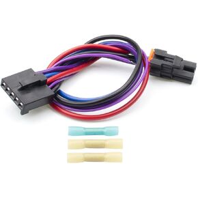 3 Pins Blower Motor Resistor Connector for 8e5h-19e624-a, 89018778, 89019351, 1581773, Compatible with Chevy, GMC Silverado, Tahoe, Suburban, Sierra, Yukon XL - AC
