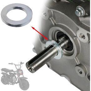 Clutch Spacer Shim 5/8 16mm Shaft for Go Karts & Mini Bikes 30 Series Torque Converter juggernaut for Coleman CT200U BT200X CT100U, montser mega moto 80 Predator 79cc Baja DB30 Doodlebug (3)