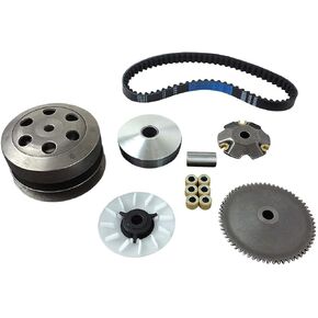 Complete 50cc 49cc 4 Stroke Scooter Moped Clutch Variator 669-18-30 Belt Kit TaoTao Kazuma Roketa SUNL
