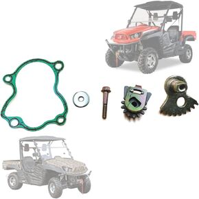 Gearshift Fan Gear Set Driven Compatible for Hisun 500 700 UTV,Coleman UT500 UT700,Axis 500 700,MSU500 700,Massimo,Cub Cadet,Bennche
