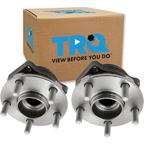 TRQ Front Wheel Bearing & Hub Assembly LH & RH Kit Pair for Subaru New