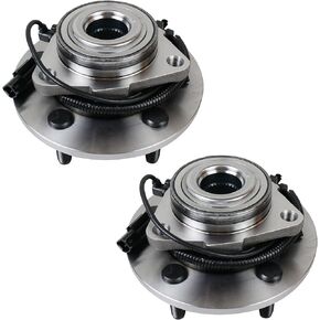 Pair 515151 Front Wheel Hub and Bearing Assembly Compatible with 2012-2018 Ram 1500, 2019 Ram 1500 Classic 5Lugs w/ABS