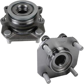 Autoround 513299 Pack 2 Front Wheel Bearing and Hub Assembly Fit for Nissan Sentra 2007 2008 2009 2010 2011 2012 4 Lug 2.0L Engine Non-ABS