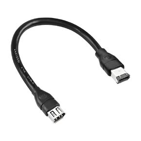 XMSJSIY Firewire 1394 6Pin Male to 6pin Female Adapter IEEE Cable 400Mbps Extension Cord for Computer/Digital Camera Printer,DV 20cm-0.2M/7.8Inch
