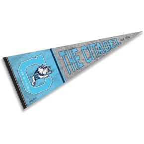 Citadel Bulldogs Pennant Throwback Vintage Banner